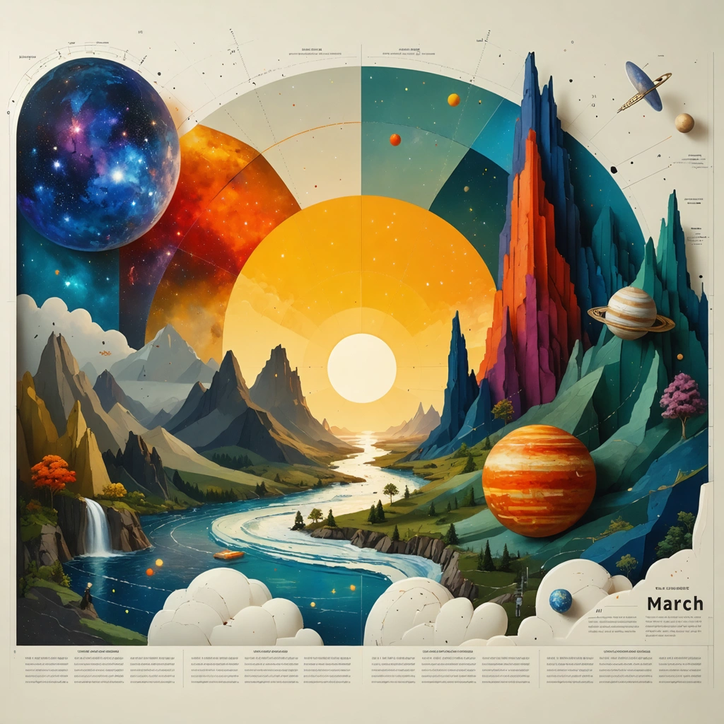 March 2025 Astrological Dynamics: Navigating Retrogrades, Eclipses, and Business Innovation